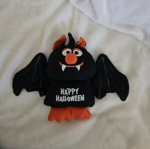 Halloween Bat Happy Halloween 1982 Plush Decor - Black and Orange